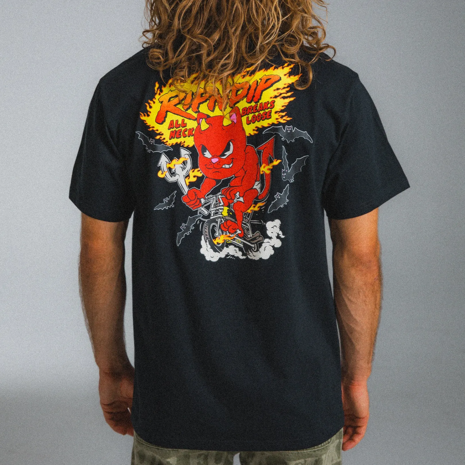 Break Loose Tee (Black )<Ripndip Fashion