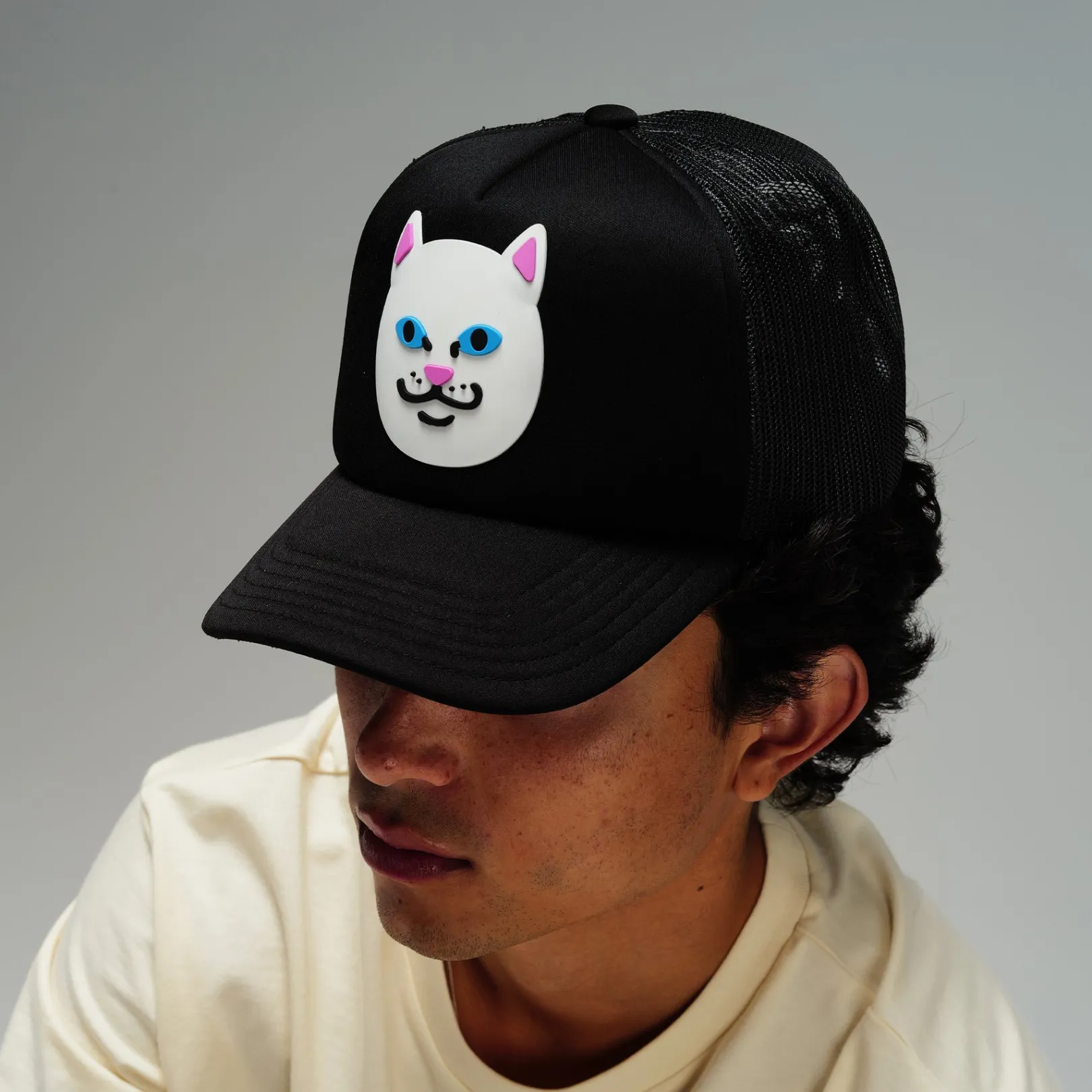 Casetify x Nermal Trucker Hat (Black)<Ripndip Hot