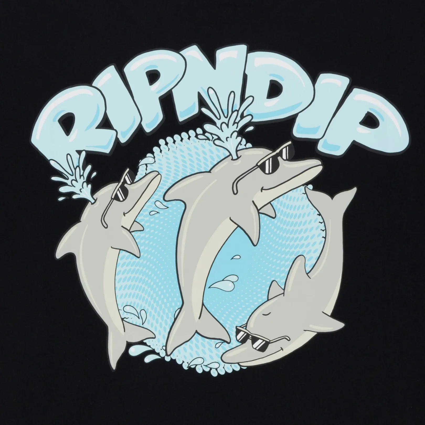 dolphin_dudes_tee_black_4-1.webp Dolphin Dudes Tee (Black)<Ripndip Flash Sale