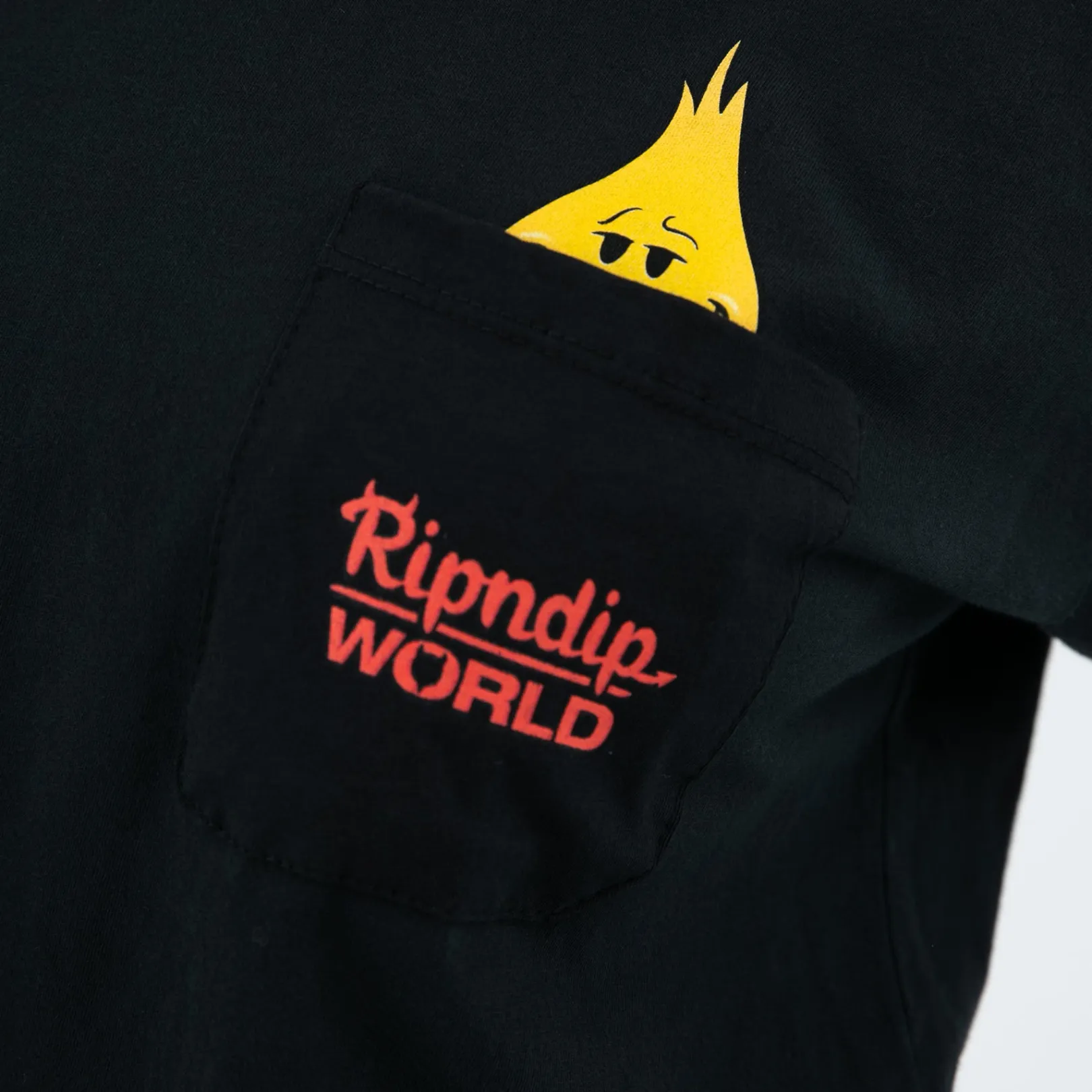 F U Flameboy Pocket Tee (Vintage Black)<Ripndip Hot