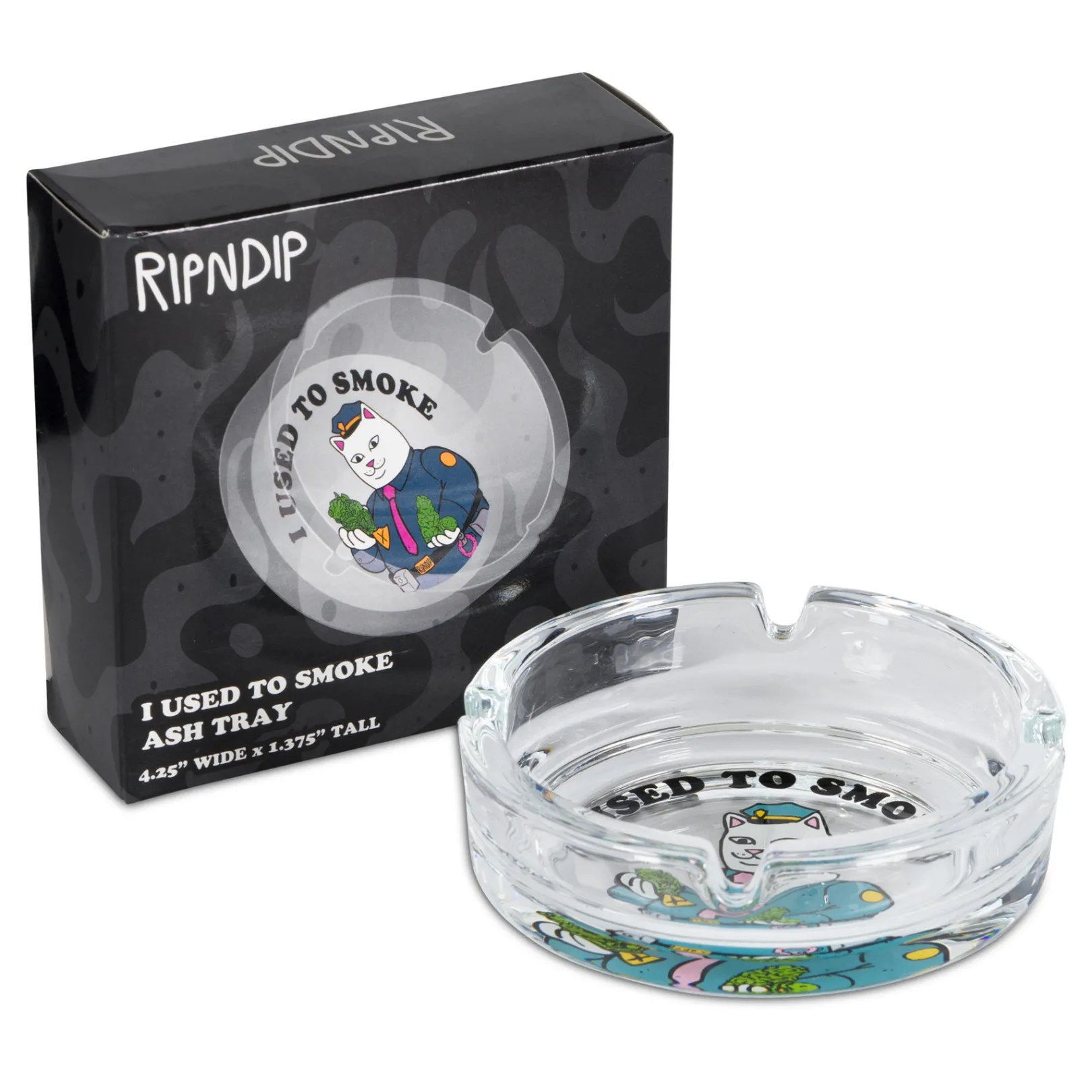 i_used_to_smoke_ashtray_clear_3-1.webp I Used To Smoke Ashtray (Clear)<Ripndip Discount