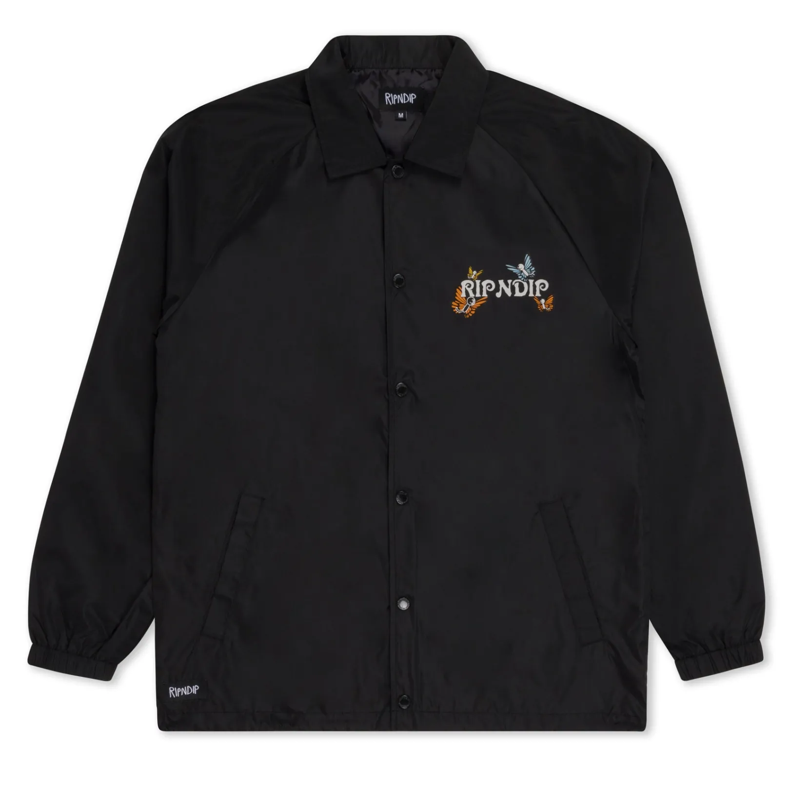 Illusion Jerm Coaches Jacket (Black)<Ripndip Online