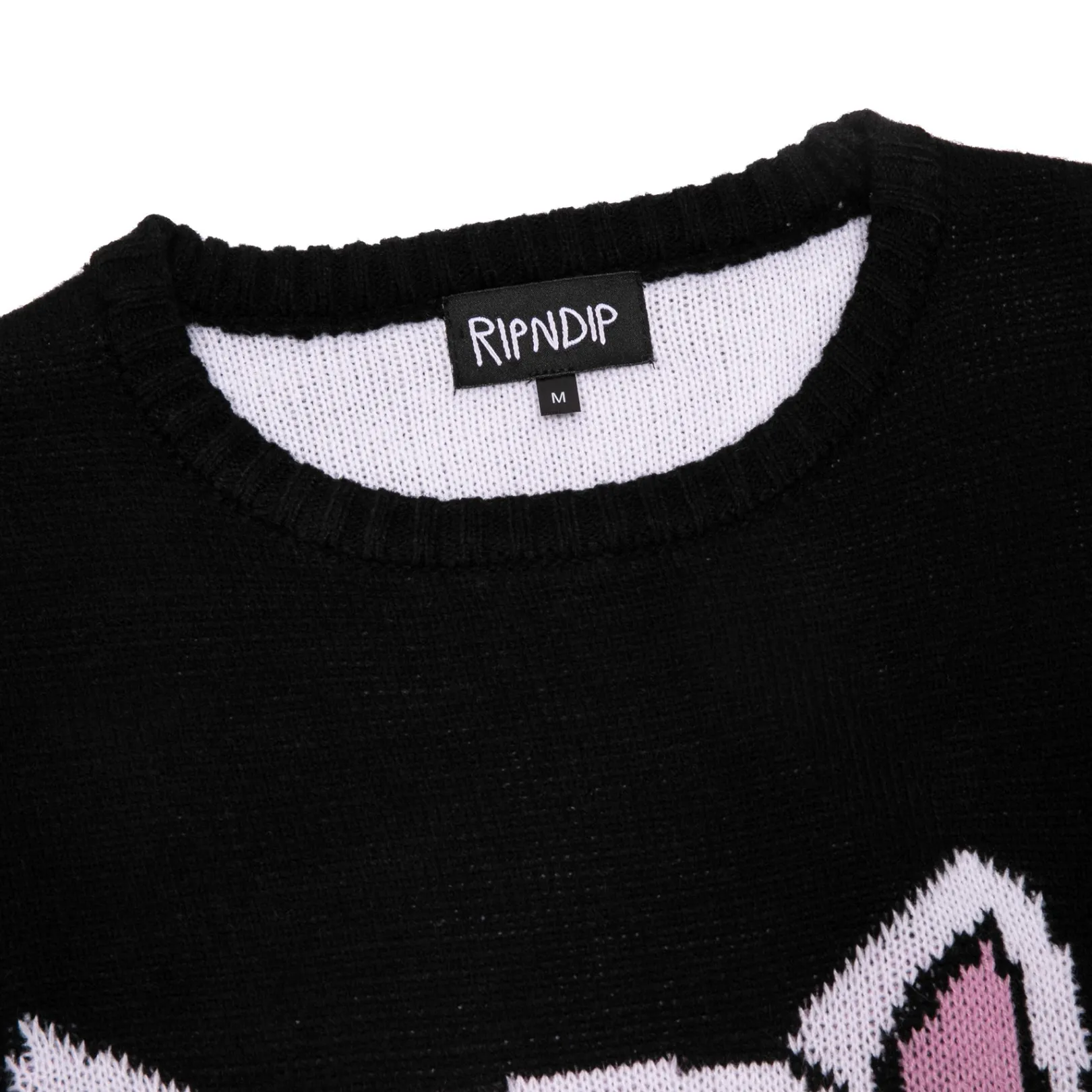 lord_nermal_flippy_knitty_sweater_black_8-1.webp Lord Nermal Flippy Knitty Sweater (Black)<Ripndip Best Sale