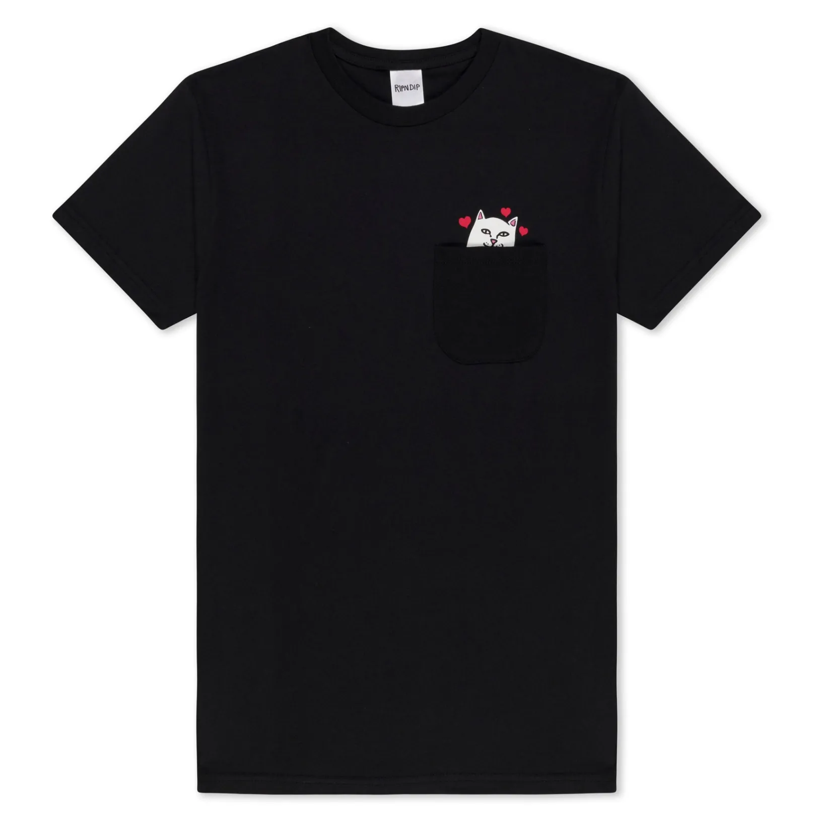 Lord Nermal Loves Pocket Tee (Black)<Ripndip Online