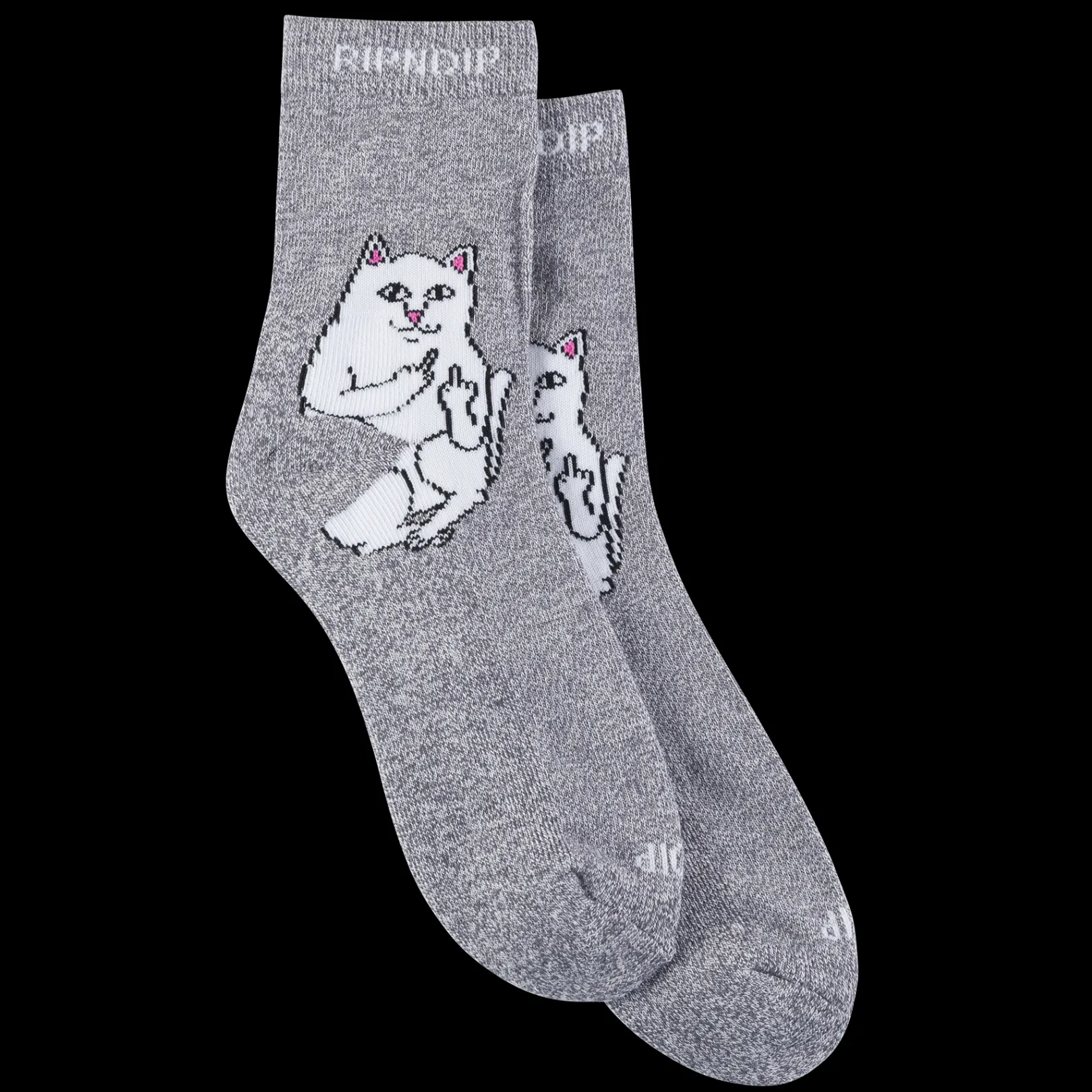 Lord Nermal Mid Socks (Charcoal Heather)<Ripndip Cheap