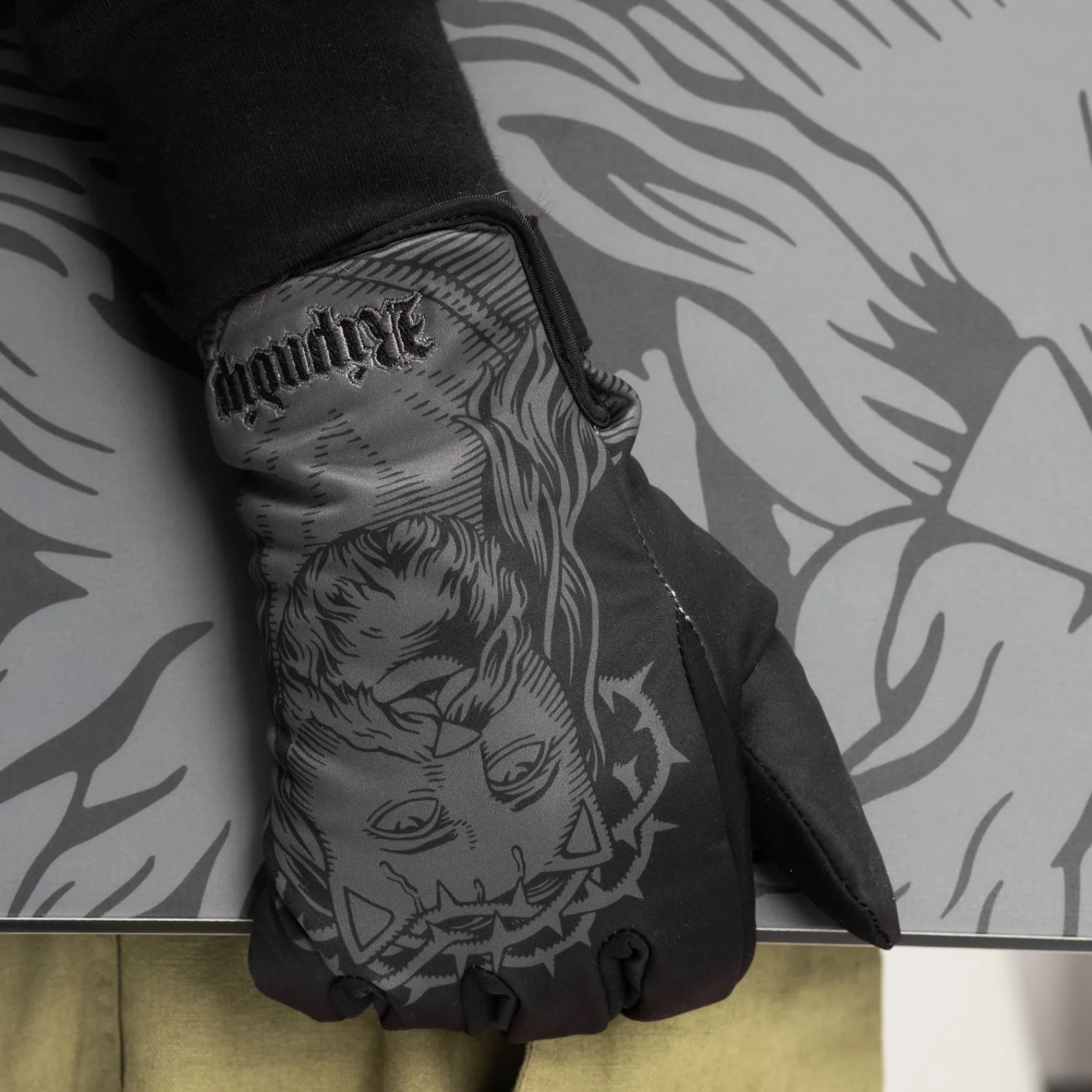Lord Savior Snow Gloves (Black)<Ripndip Sale