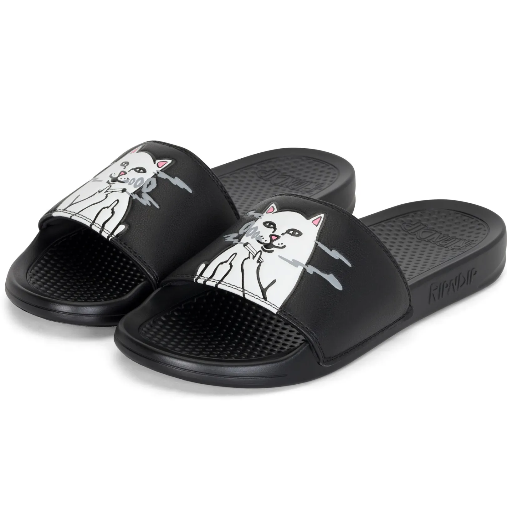 Lord Smokey Slides (Black)<Ripndip Best Sale