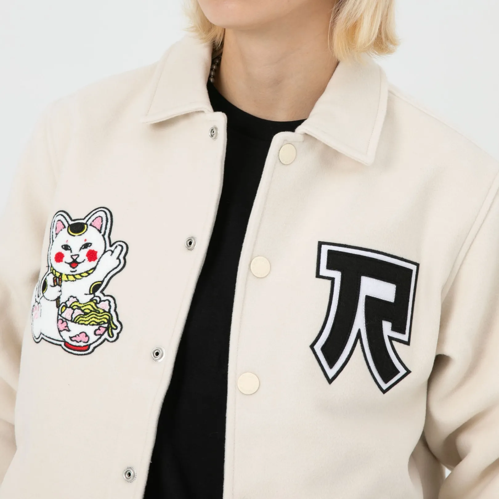 lucky_nerm_varsity_jacket_cream_2-1.webp Lucky Nerm Varsity Jacket (Cream)<Ripndip Fashion