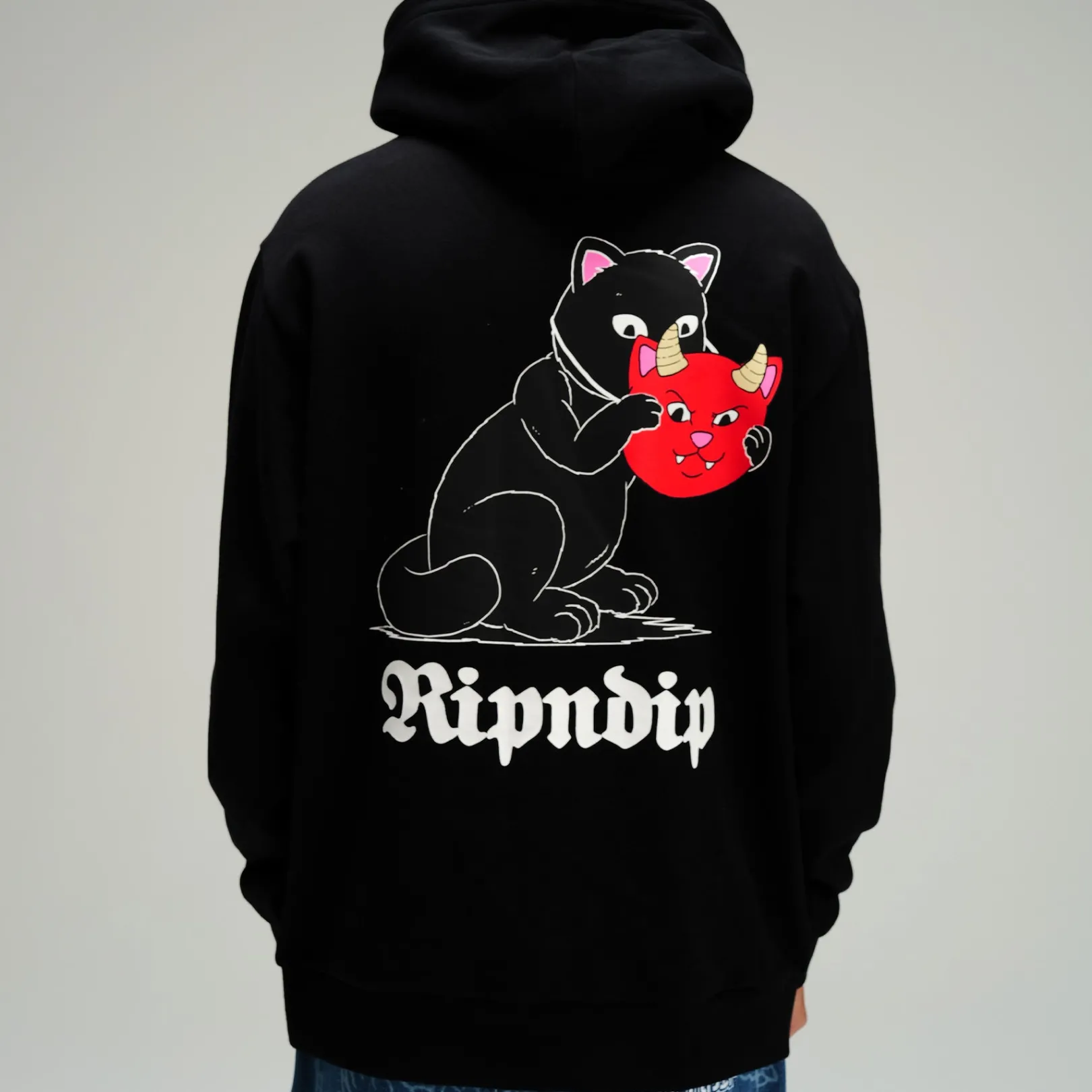 Masked Jerm Hoodie (Black)<Ripndip Fashion