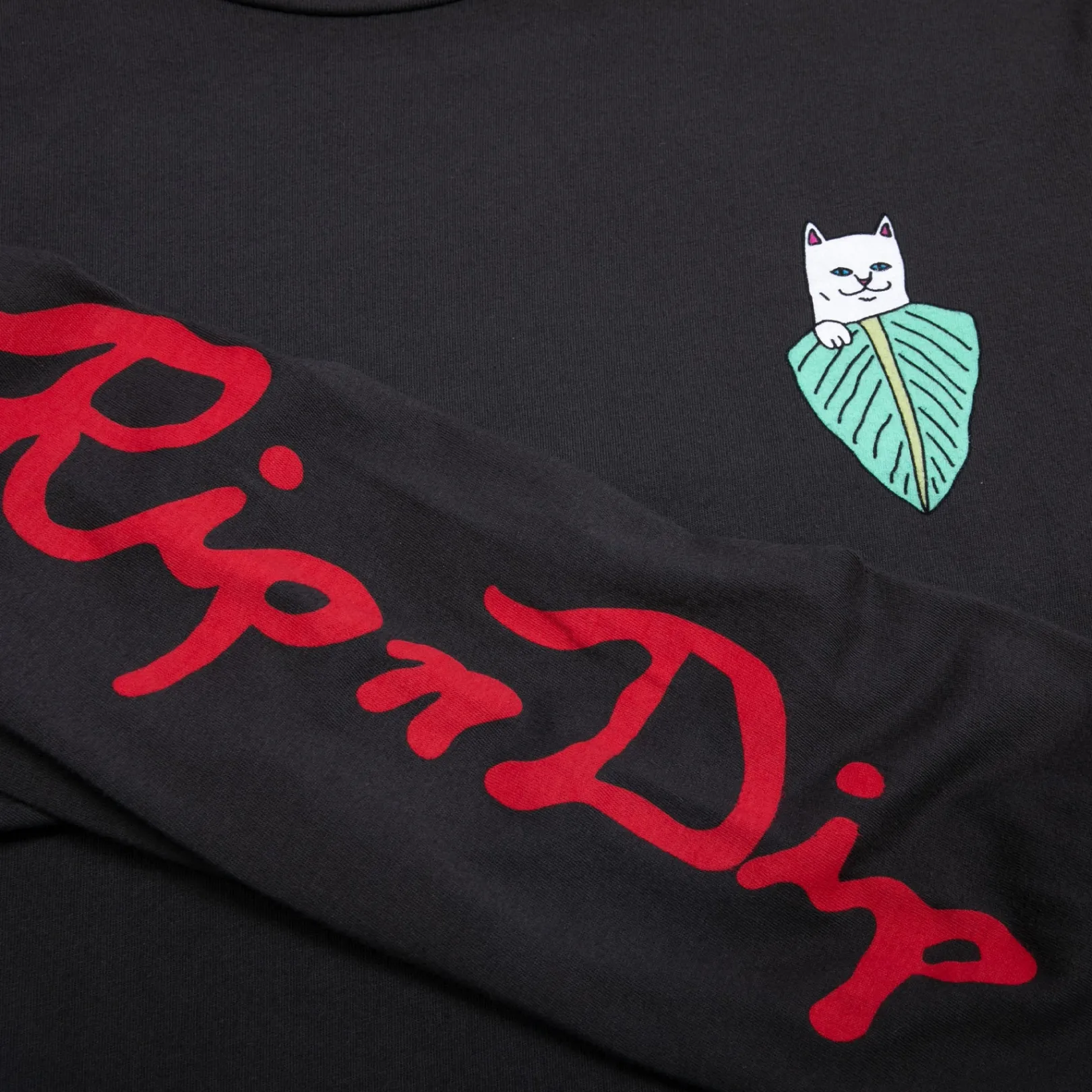 Nermal Portrait L/S (Vintage Black)<Ripndip Best