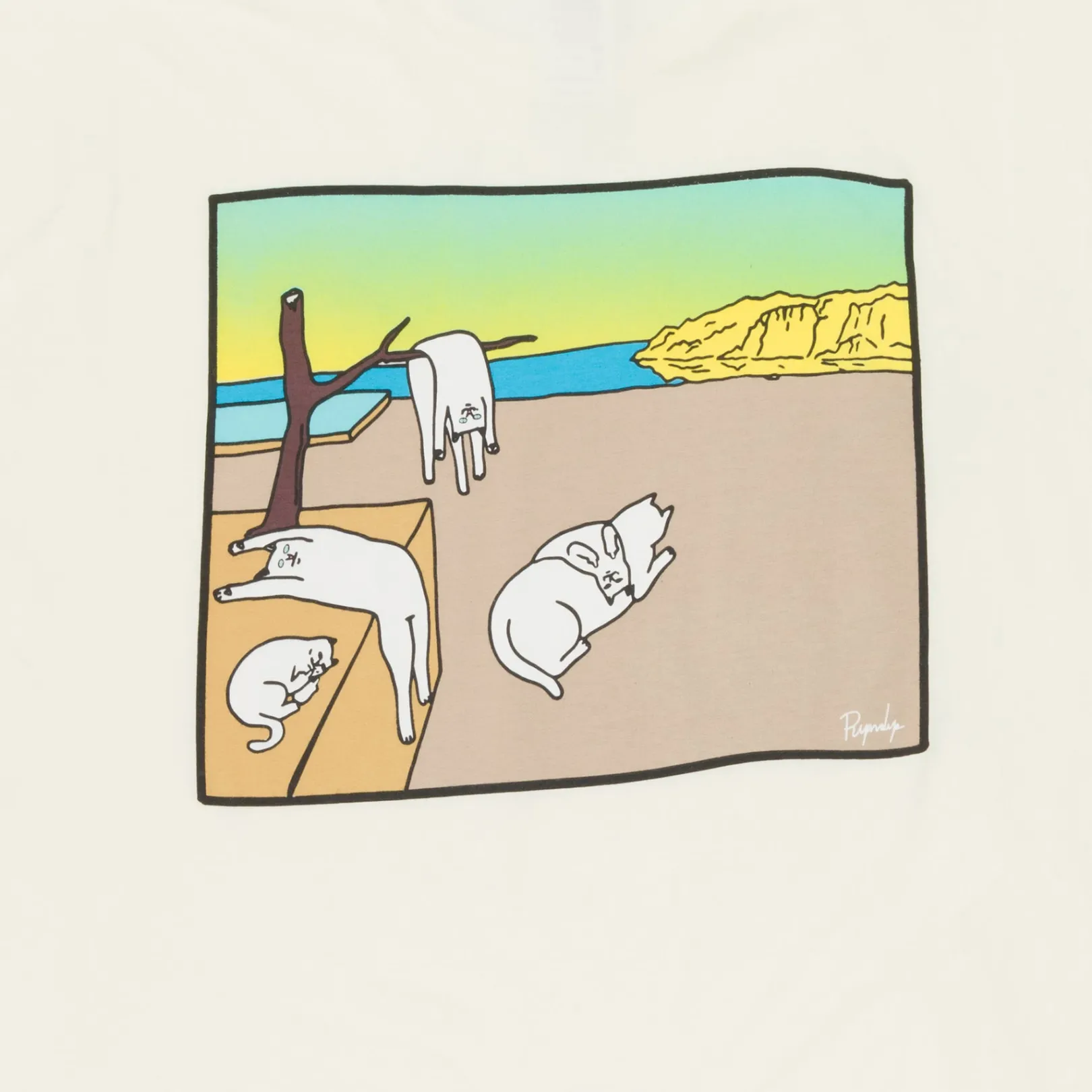 nermali_tee_natural_2-1.webp Nermali Tee (Natural)<Ripndip Cheap