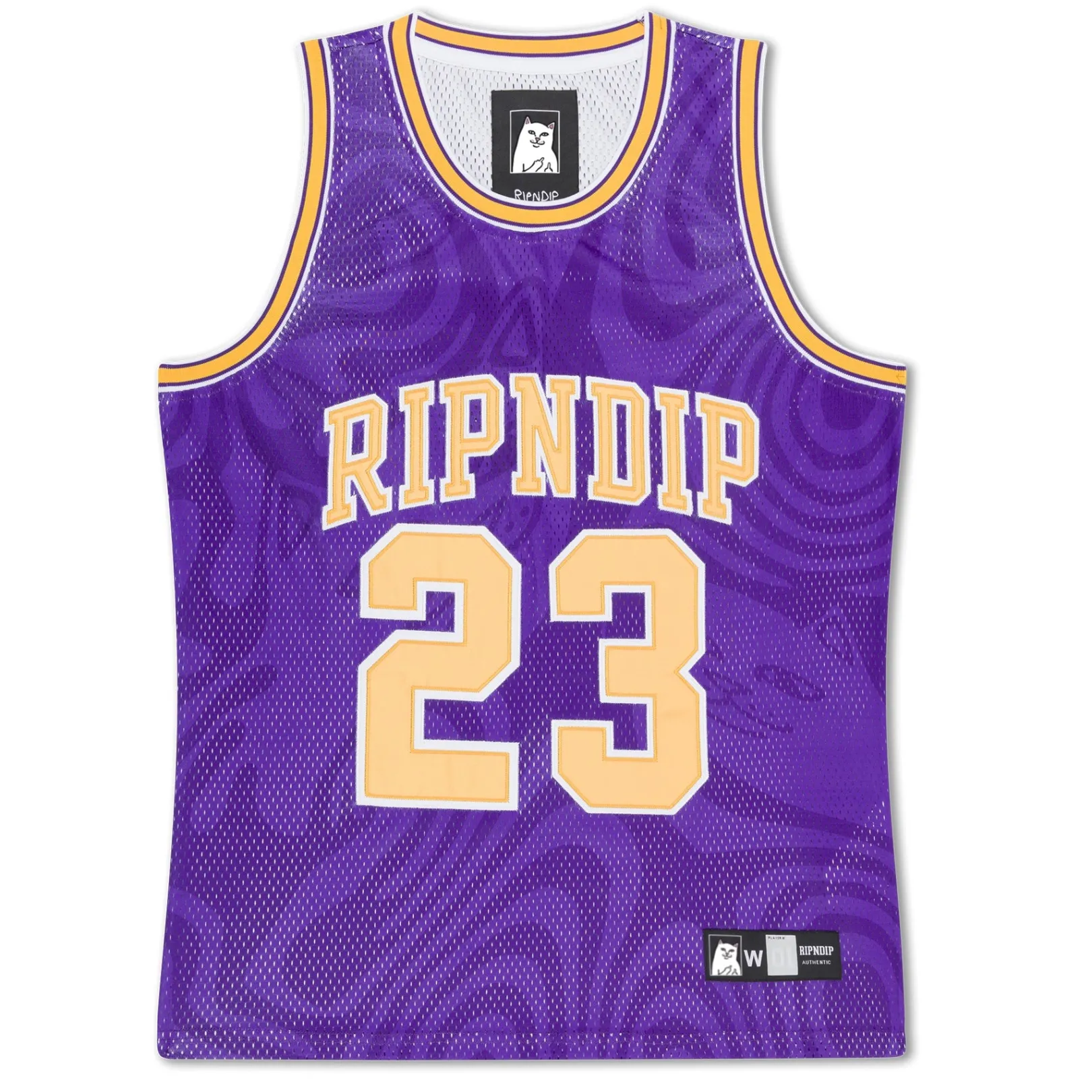 LA Basketball Jersey (Purple)<Ripndip Store