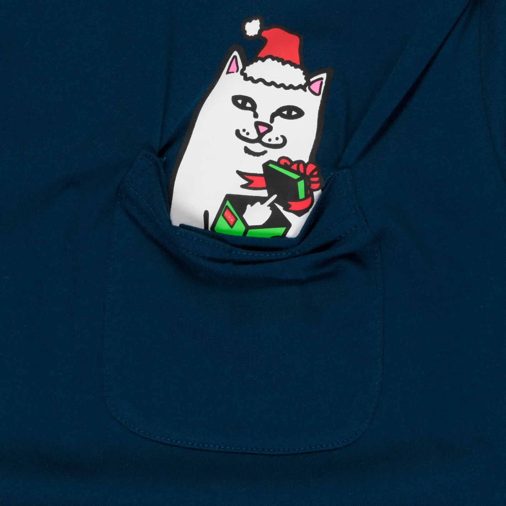 secret_santa_pocket_tee_navy_2-1.webp Secret Santa Pocket Tee (Navy)<Ripndip Online