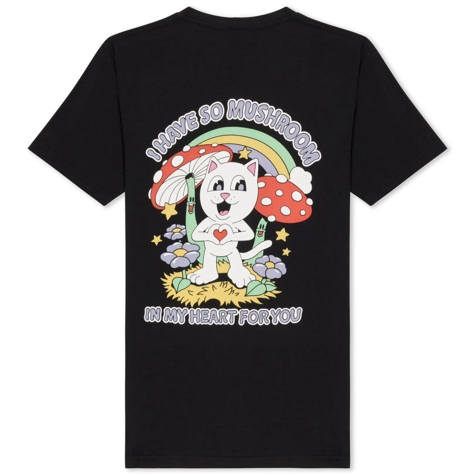 So Mushroom Tee (Black)<Ripndip Flash Sale