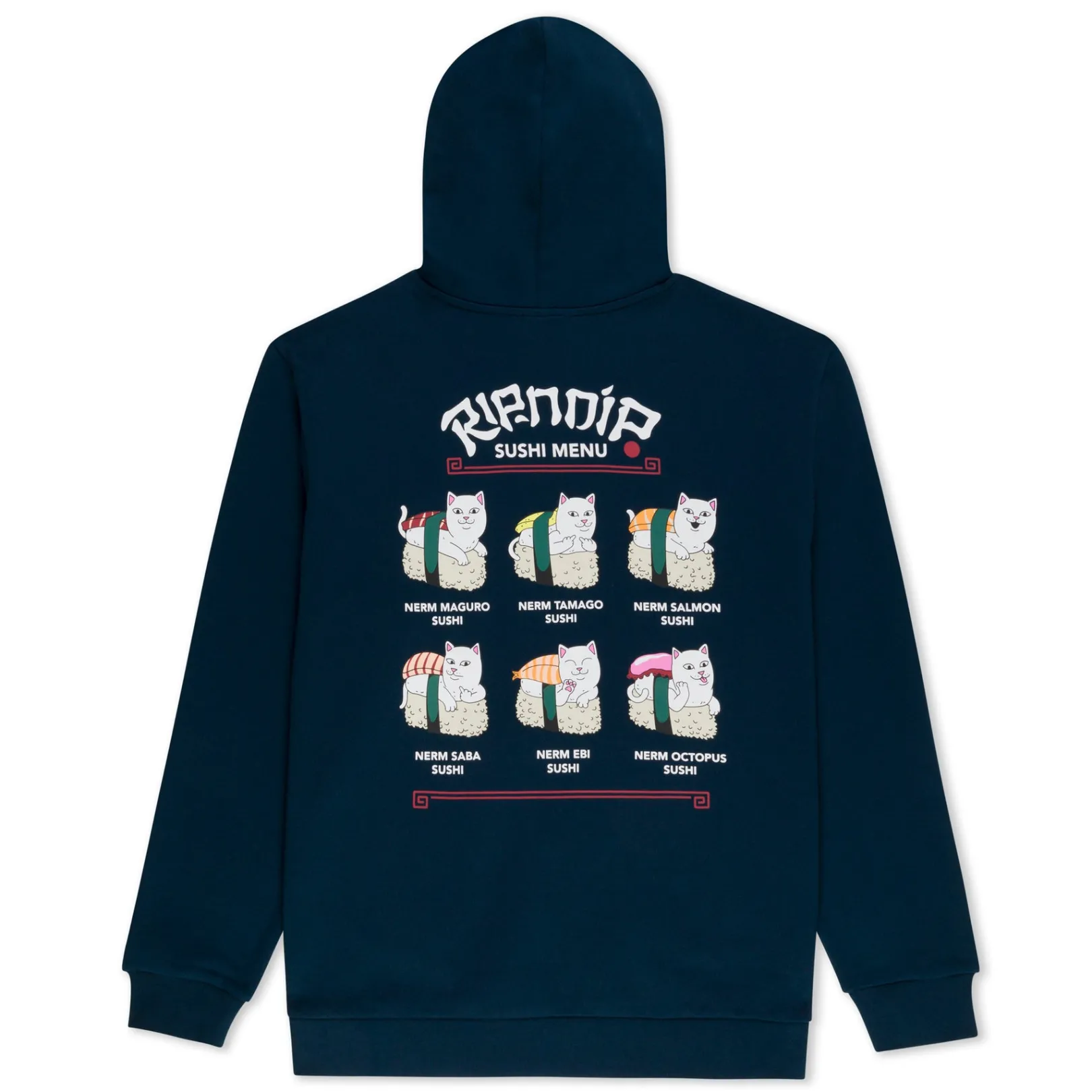 sushi_nerm_hoodie_navy_2-1.webp Sushi Nerm Hoodie (Navy)<Ripndip Flash Sale