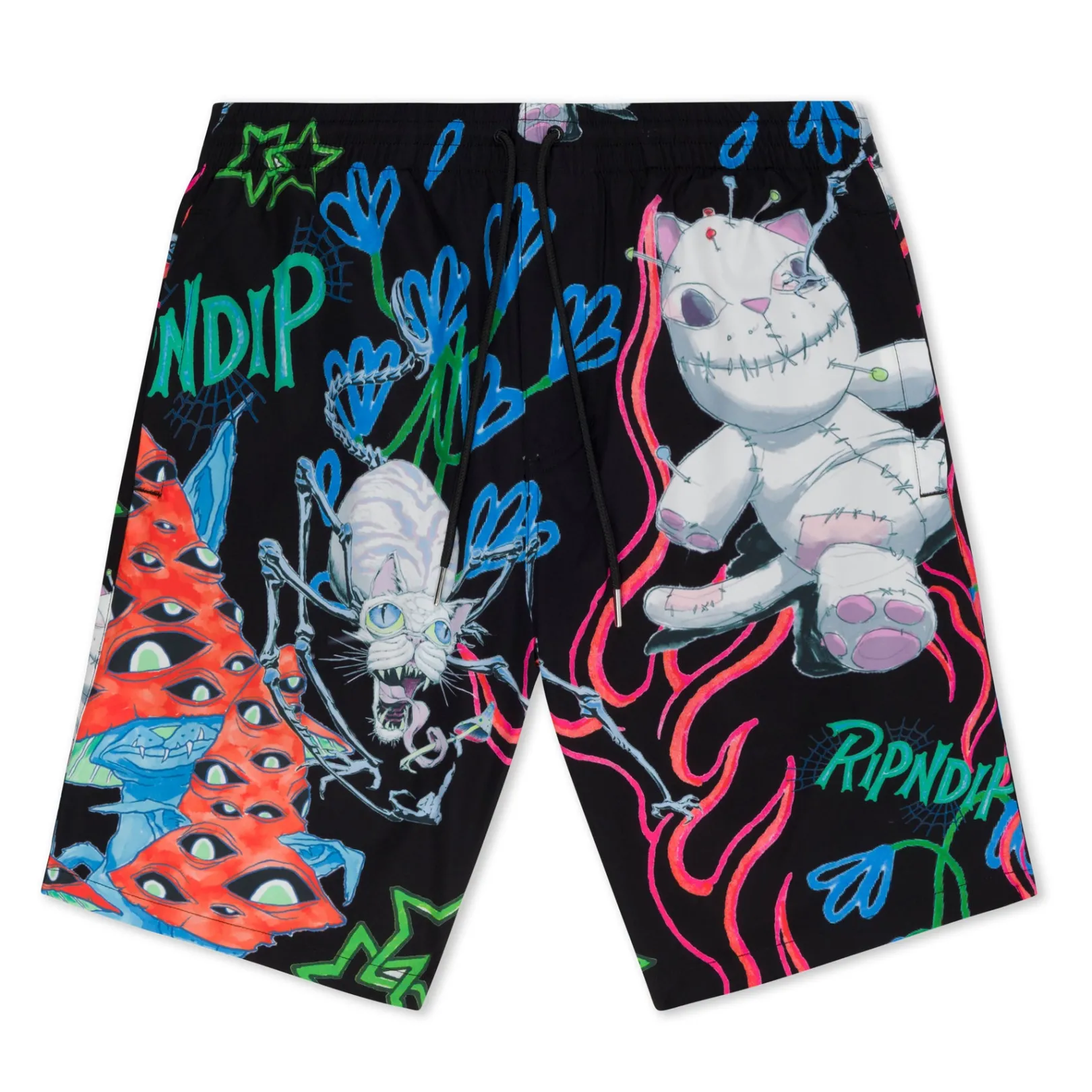 Travis Swim Shorts (Black)<Ripndip Store