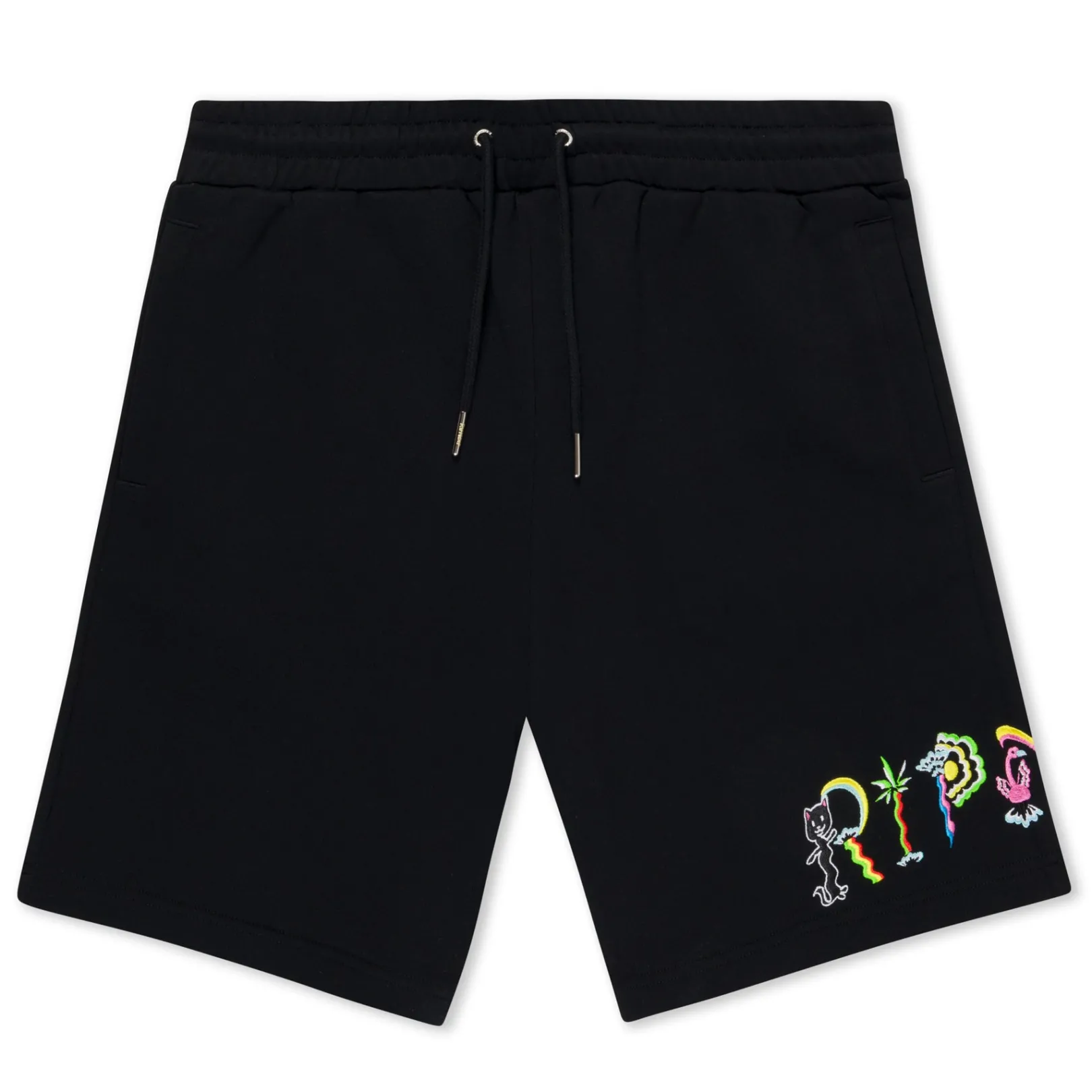 Venice Sweatshorts (Black)<Ripndip Clearance